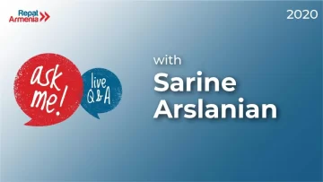 Ask Me: Live Q&A with Sarine Arslanian