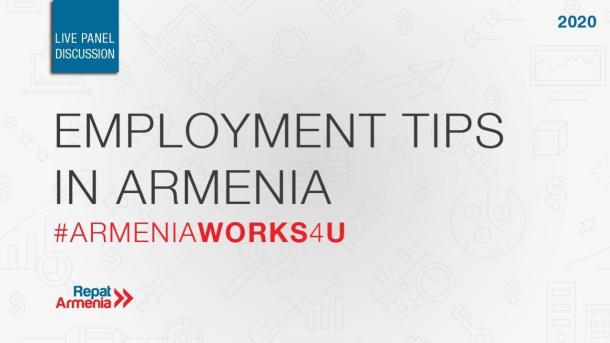 Employment Tips In Armenia #Armeniaworks4U