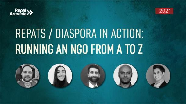 Repats/Diaspora in Action: Running an NGO from A to Z Repats/Diaspora in Action: Running an NGO from A to Z
