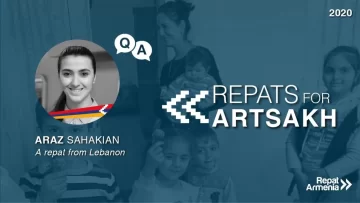#RepatsforArtsakh: Live Q&A with Araz Sahakian