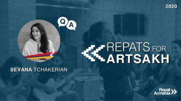 #RepatsForArtsakh: Q&A with Sevana Tchakerian
