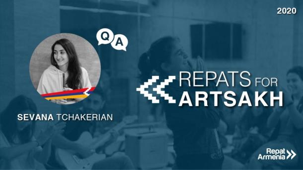 #RepatsForArtsakh: Q&A with Sevana Tchakerian #RepatsForArtsakh: Q&A with Sevana Tchakerian