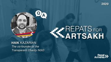 #RepatsForArtsakh: Live Q&A with Haik Kazarian