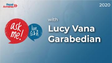 Ask Me: Live Q&A with Lucy Vana Garabedian. #RPR