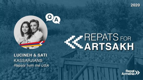 #RepatsForArtsakh: Live Q&A with Lucineh and Sati kassarjians